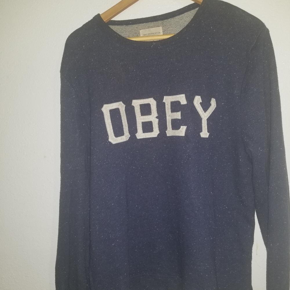 Obey specced Long sleeve sweater
